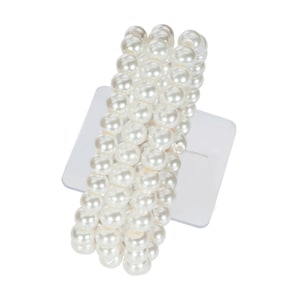 White Pearl Wristlet Band